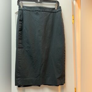 J. Crew Classic Black Pencil Skirt - size 4